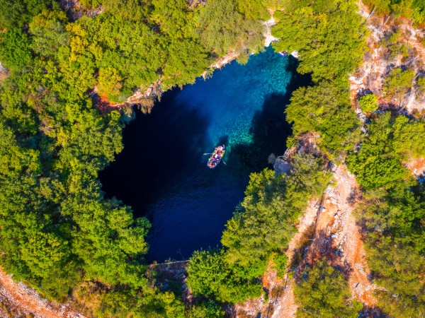 Grotta Melissani | Grecia Viaggio