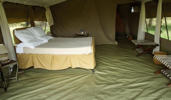 Serengeti Savannah Camp letto | Safari Tanzania Zanzibar