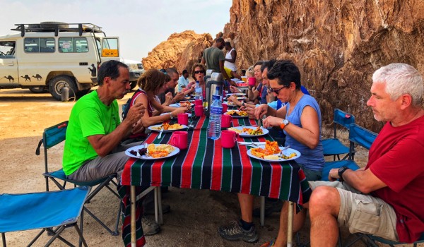 Dancalia, Pranzo | Tour Dancalia Etiopia