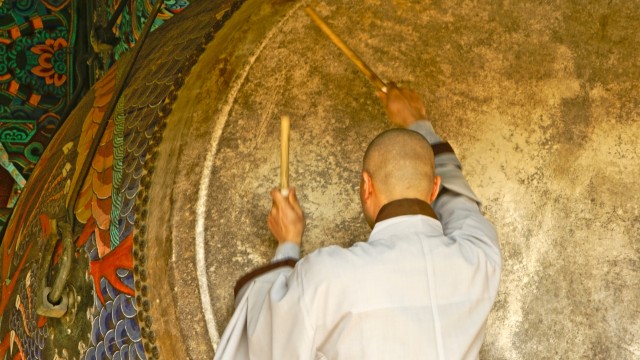 Monaco al Tempio di Haeinsa | Tour Corea del Sud