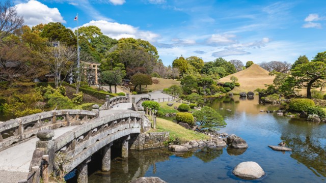 Kumamoto, Suizenji Jojuen Garden | One Piece Kyushu Tour