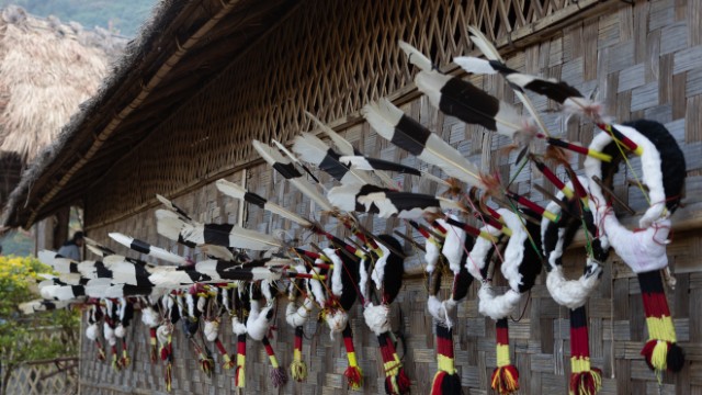 Tradizionali abiti Naga | Tour India Hornbill Festival