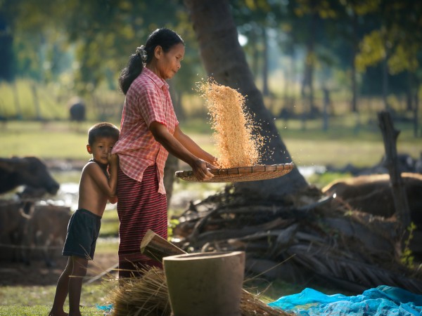 Incontrare i sorrisi e la generosità dei cambogiani
