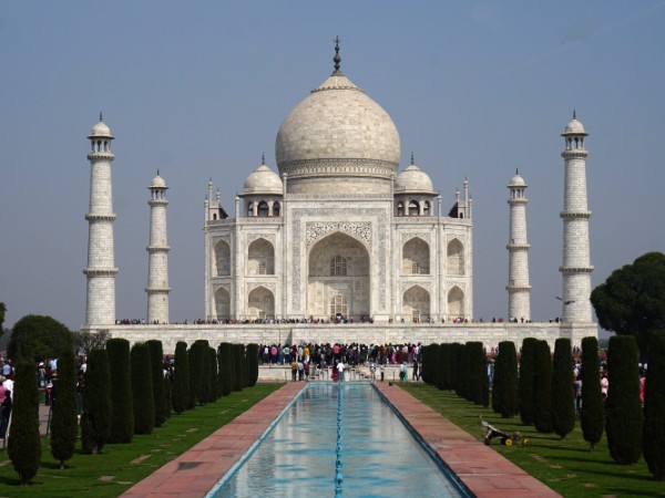 Ammirare il Taj Mahal, simbolo di eterno amore