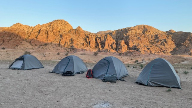 Le tende del viaggio | Tour Trekking Giordania