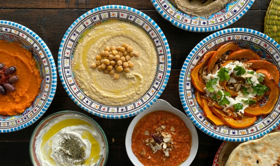 Sapori e colori del cibo tipico locale a Gerusalemme