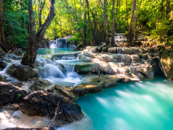 Scoprire le cascate del Parco Nazionale di Erawan