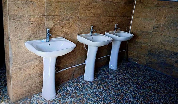 Ger, bagno | Tour Mongolia