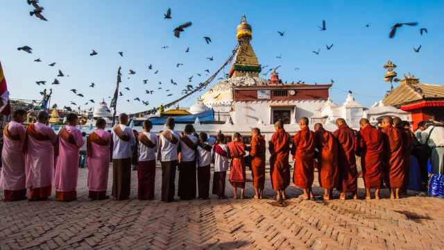Kathmandu monaci | Tour in Nepal
