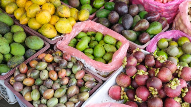 Kundasang market Kinabalu Park