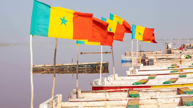 Barche sul Lago Retba | Tour Senegal