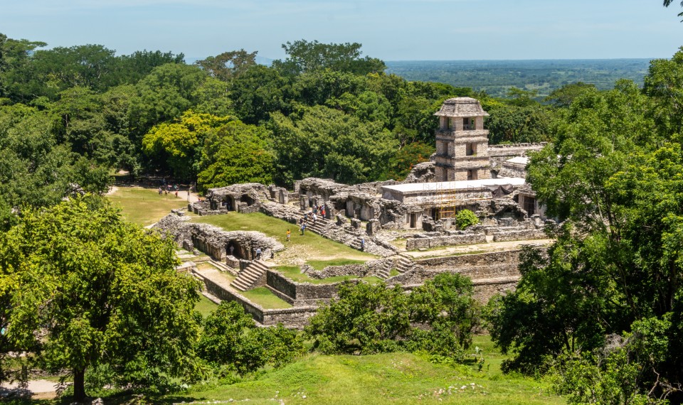 Le rovine di Palenque
