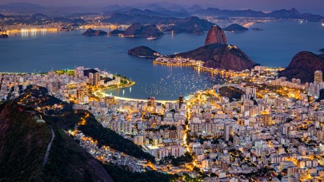 Rio de Janeiro di notte