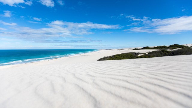 Paesaggio della De Hoop Nature Reserve