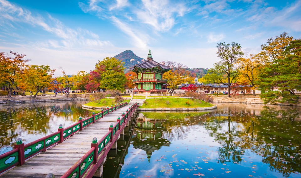 Il padiglione Hyangwonjeong, Seoul | Corea del Sud: la capitale Seoul