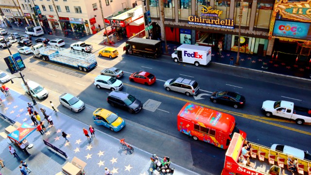 Stars on the walk, Los Angeles | Route 66