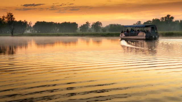 Crociera Yellow Water Billabong per avvistare i coccodrilli