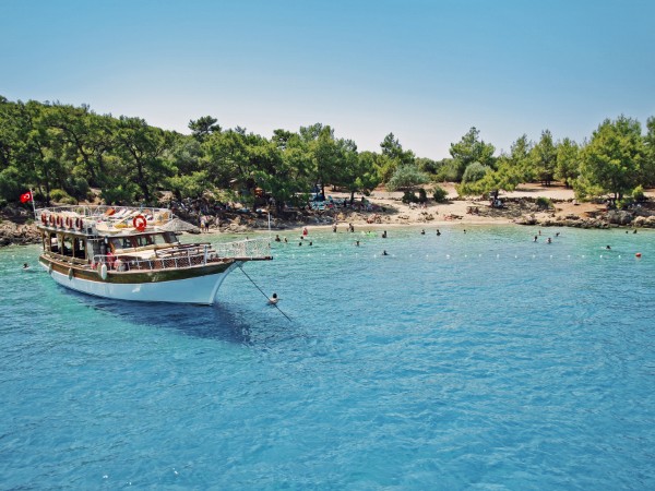 Navigare in caicco nel Golfo di Gökova e tuffarsi nel blu