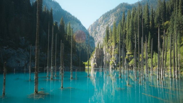 Lago Kaindy | Tour Kazakistan e Cina
