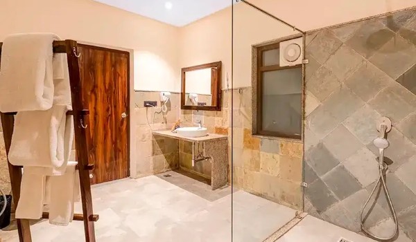 Nature Jawai Retreat bagno | Viaggio in Rajasthan