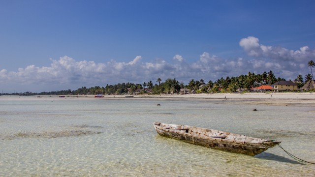 Barca nel mare di Paje | Safari Tanzania Zanzibar