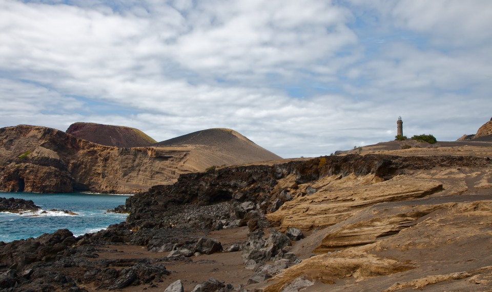 Capelinhos, isola di Faial delle isole Azzorre