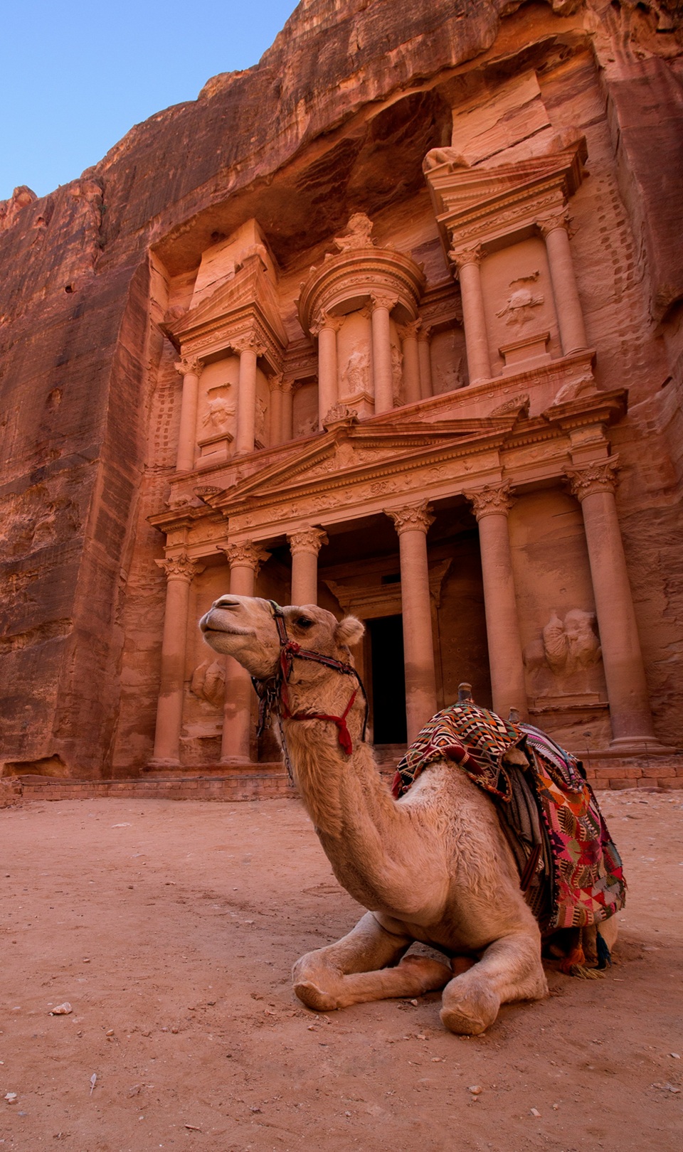 Il Tesoro di Petra, e un cammello | Viaggio a Petra