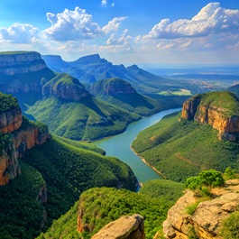 Panorama sul Blyde River Canyon | Viaggiare in Sudafrica