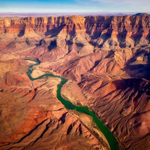 Grand Canyon con il Colorado River | Viaggiare in Usa
