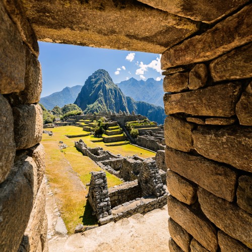 Arco con vista su Machu Picchu | Viaggiare Perù