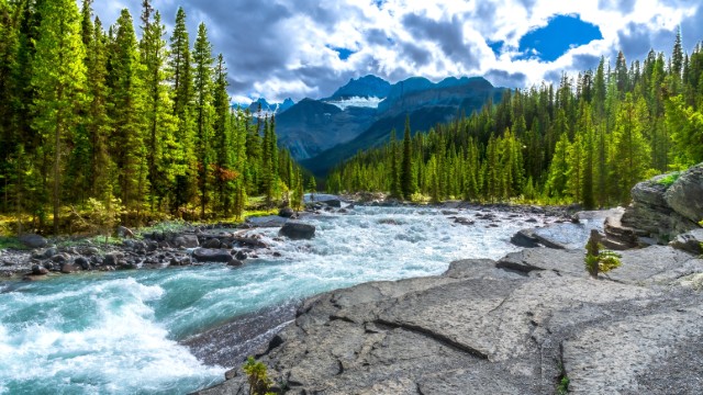 Mistaya Canyon | Parchi Canada