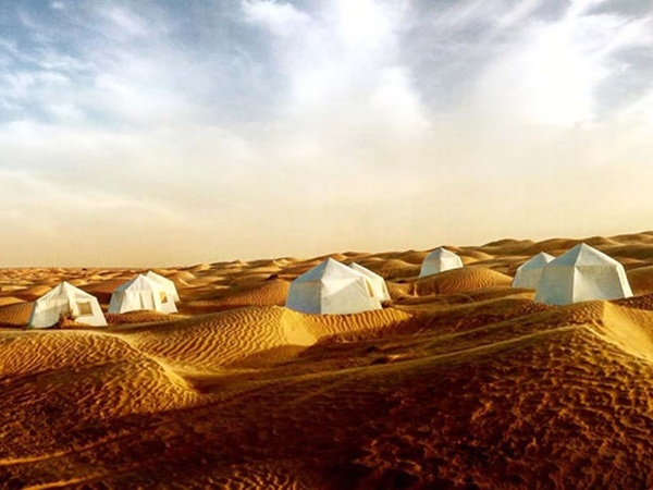 Dormire in tenda nel deserto del Sahara | Tunisia Viaggio