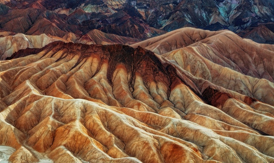 Zabriskie Point, Death Valley | Viaggio in California