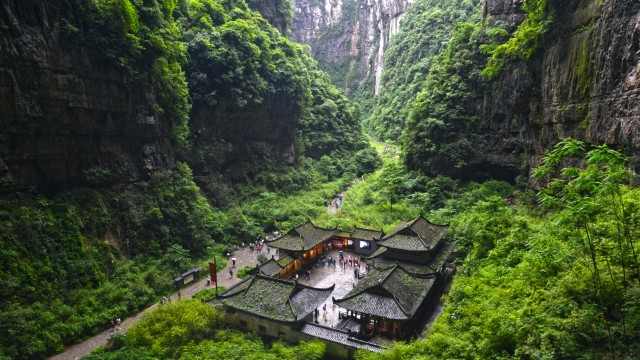Wulong, Tre Ponti Naturali | Tour della Cina Centrale