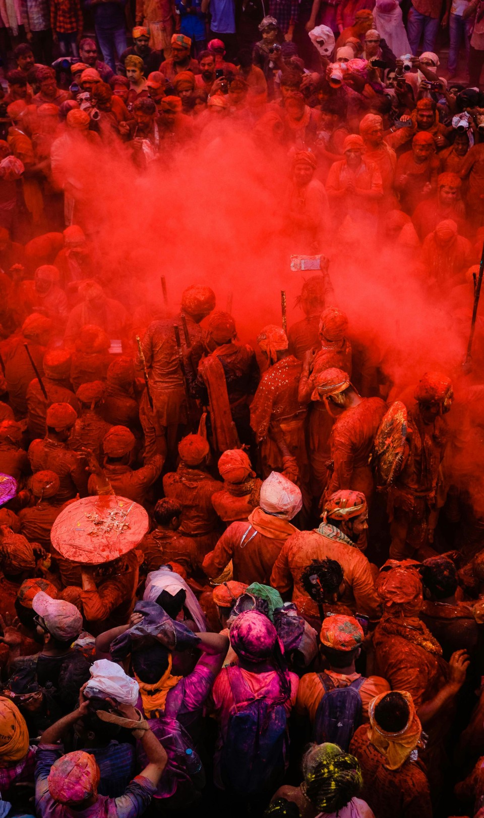 Celebrazioni all'Holi Festival