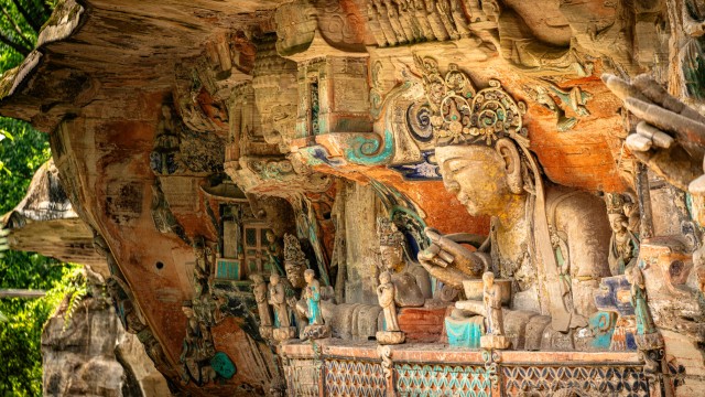 Incisioni rupestri di Dazu | Montagne Avatar Cina