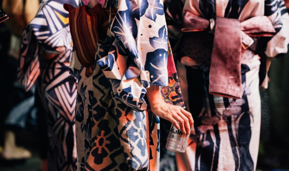 I dettagli di un kimono | Il galateo in Giappone