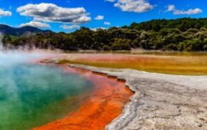 Champagne Pool a Rotorua | Viaggiare Nuova Zelanda