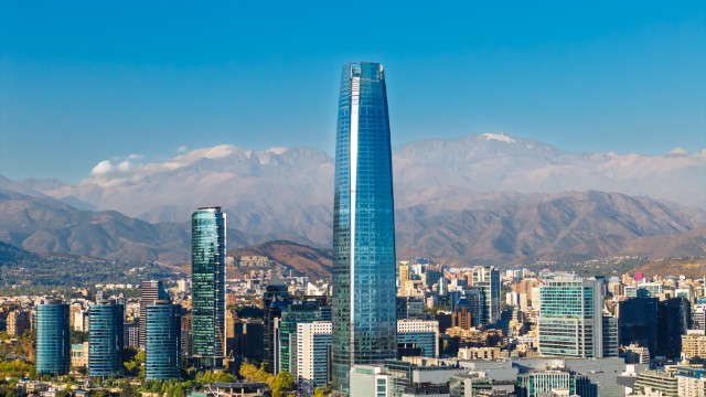 Skyline di Santiago del Cile | Viaggio Isola di Pasqua