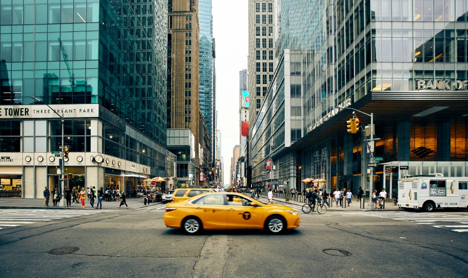 I famosi taxi americani | Mance Stati Uniti