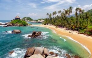 Spiaggia nel Tayrona National Park | Viaggiare in Colombia