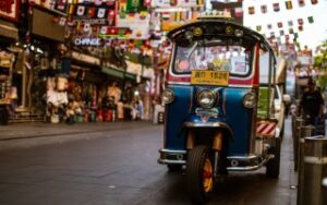 Tipico tuk tuk a Bangkok | Andare in Thailandia