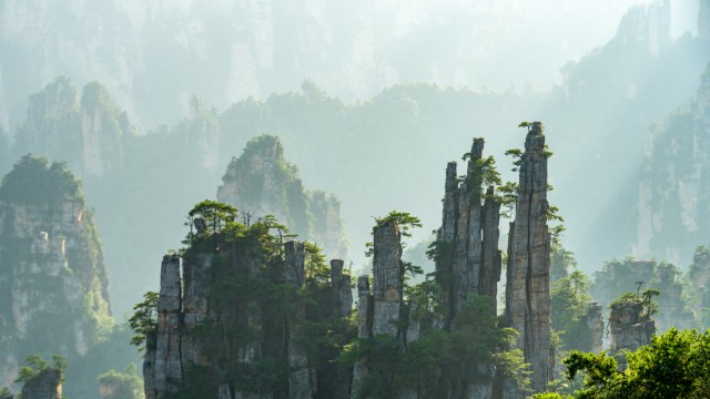 Zhangjiajie, Yuanjiajiè | Montagne Avatar Cina