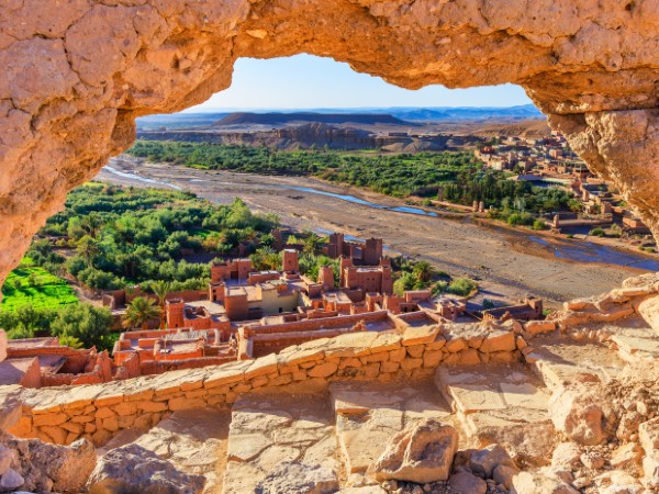 Passeggiare nel villaggio da film di Ait Ben Haddou