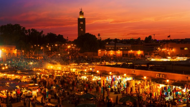 Tramonto a Marrakech | Marocco Viaggi di Famiglia