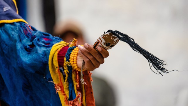 Danzatore al Tiji Festival | Nepal Mustang