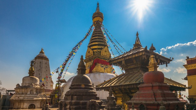 Tempio di Swayambhu a Kathmandu | Nepal Mustang